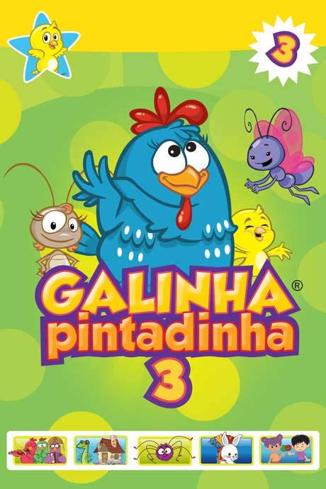 Galinha Pintadinha, literally “The Dappled Chicken” and also known as “Lottie Dottie Chicken,” is a Brazilian children’s music project created by Juliano Prado and Marcos Luporini. Its songs, originally recorded in Portuguese, have amassed millions of YouTube downloads, and several have been adapted into Spanish and English.